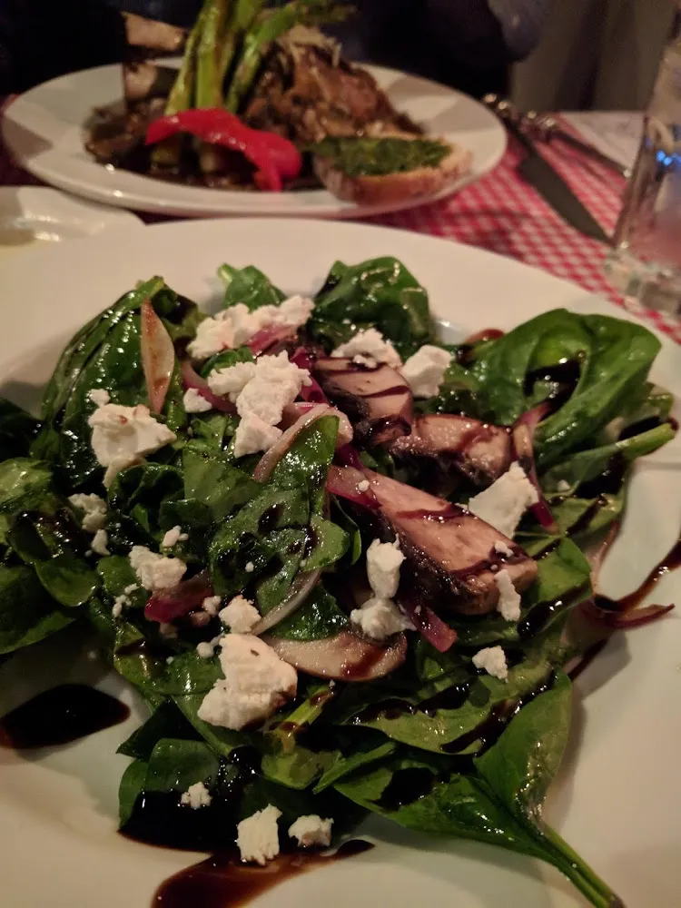 Warm Spinach Salad